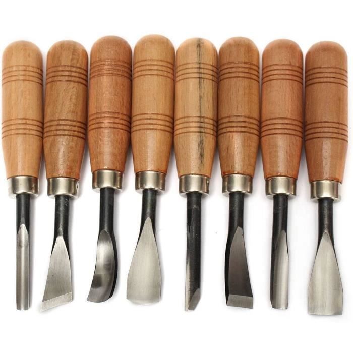 Lot D Outil De Sculpture De Ciseaux A Bois Art Craft A Faire Soi Meme 8 Pieces Achat Vente Bricolage Etabli Cdiscount