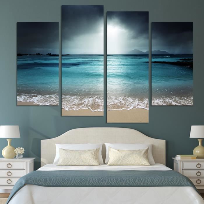 Wallpaper 4 Panneau Moderne Mur Art Maison Decoration Peinture Toile Wall For Android Free