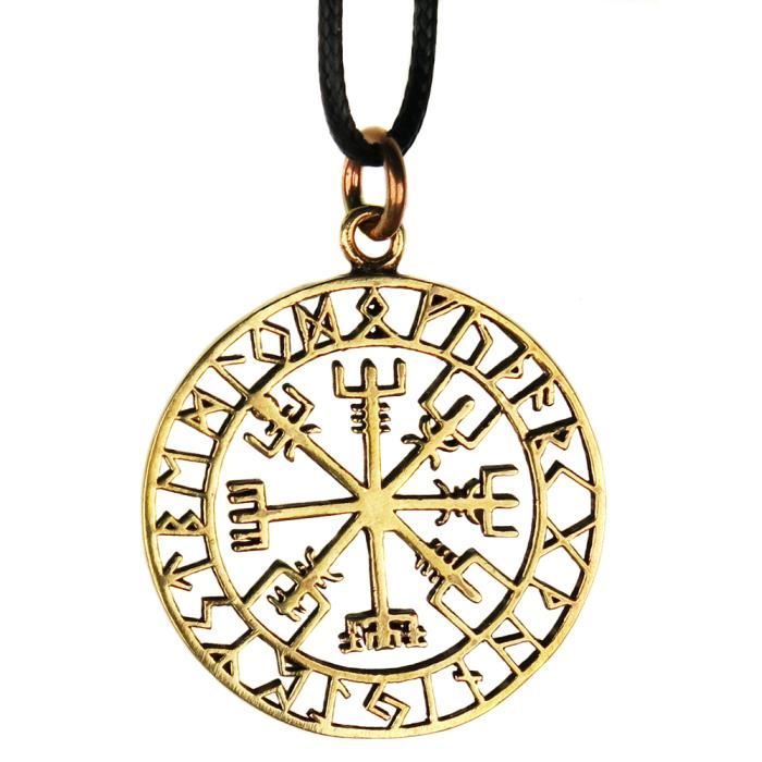 arbre de vie pendentif medaillon medaille bronze bouclier chance celte breton celte celtique viking rune