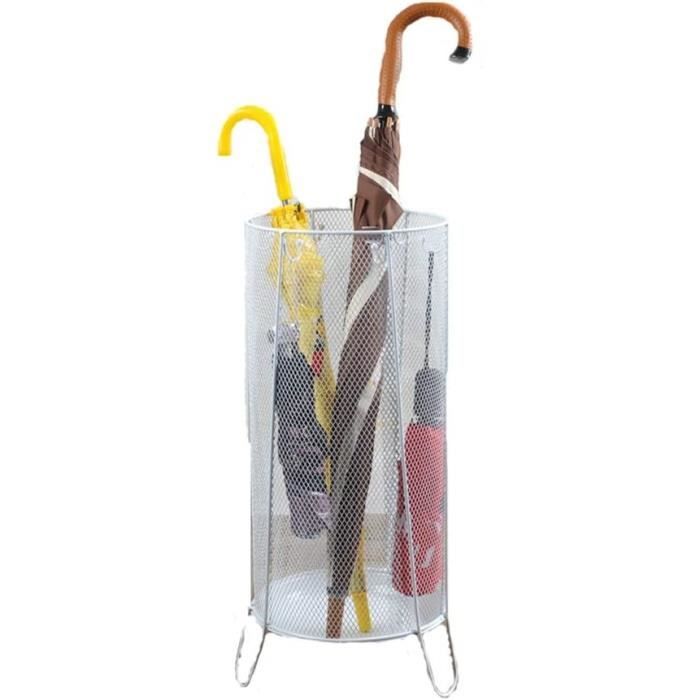 Porte-parapluies Oriental En Porcelaine Bleu Et Blanc En Forme De Flèche Grand Vase Décor Floral