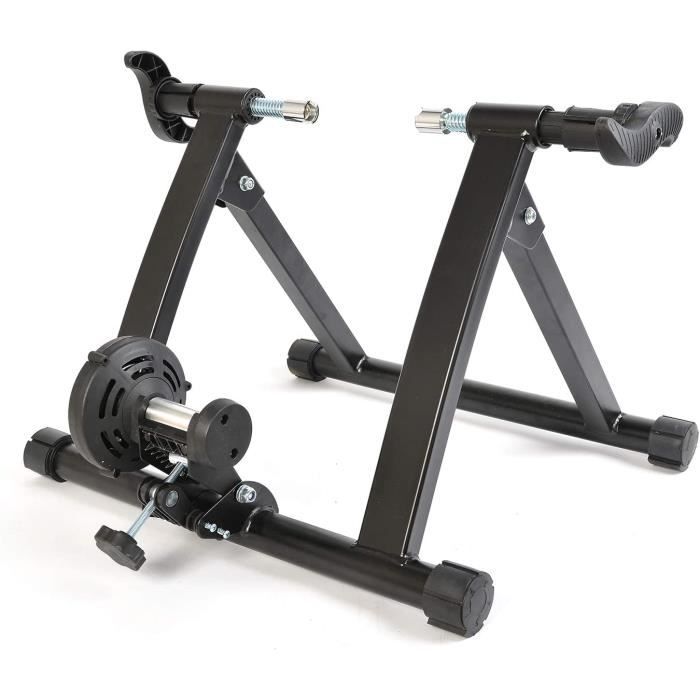 Home Trainer pour VTT de 2628 Pouces, Vélo de Route de 700C, Entraîneur Pliable de Vélo en