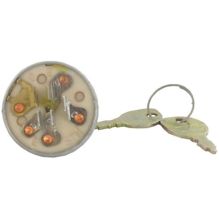 Contacteur à Cle MTD 7250267B pour Tondeuse