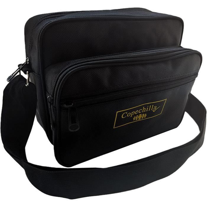 Sac De Nettoyage AMKA Avec Bandoulière Réglable - 6 Compartiments, Idéal Pour Matériel Équitation Et Entretien