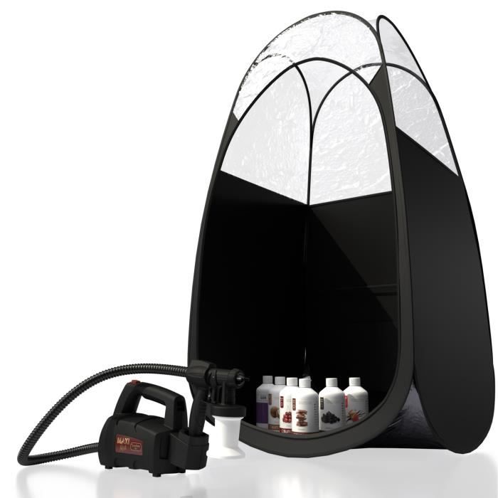 Maximist Spraymate tnt – Complet Bronzage Kit (Inclus Noir Tente Et Solutions)