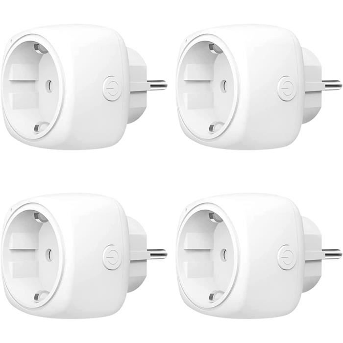 Multiprise Connectée (Type F), Prise Extérieure Étanche IP44 Compatible