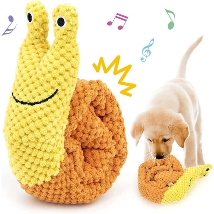 Jouet educatif pour Chien Animal Escargot Peluche pour Animaux de Compagnie Jouets pour Chiens de Decompression. Cdiscount