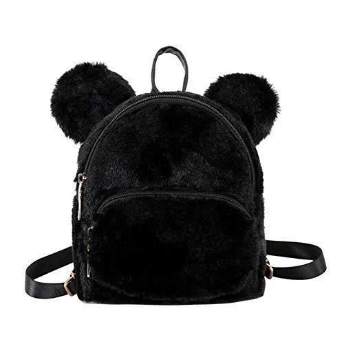 Mini Sac A Dos Pour Femme En Fausse Fourrure Polaire Enfants Filles Enfants D Ecole Maternelle Bandouliere Sac A Dos Noir Achat Vente Sac A Dos 6113526964313 Cdiscount