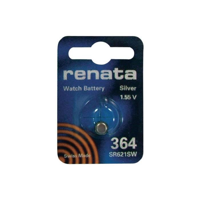 Pile bouton 364 renata on sale