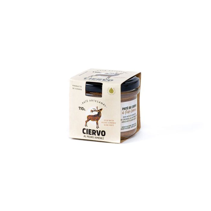 Don Gastronom Pâté de chevreuil au vin Pedro Ximenez Pot 110g