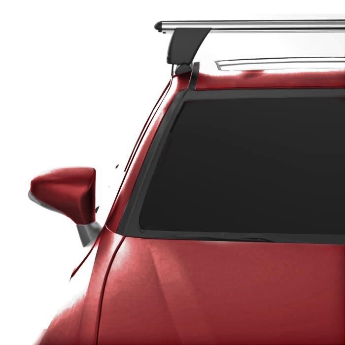 Apline Pour Peugeot 208 20192021 Barres de Toit Railing PorteBagages de voiture GRIS NEW2