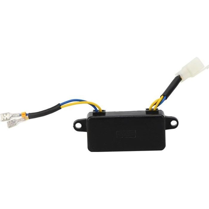 Régulateur Tension AVR Générateur 5-6.5KW - Universel Monophasé 220V - Style Demi-lune