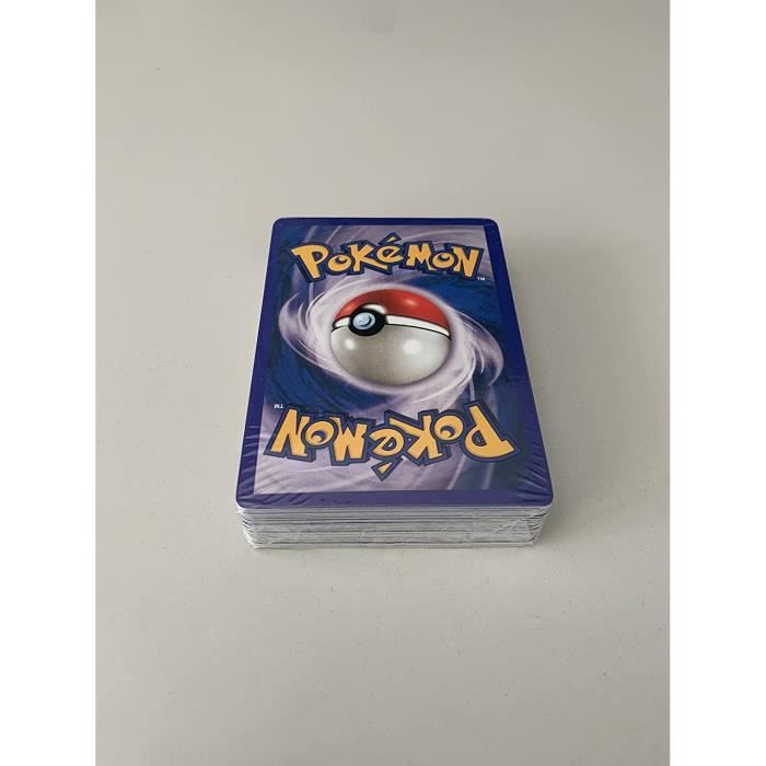 Pokémon - Lot de 50 Cartes sans Doubles + 3 Cartes Brillantes Cadeau