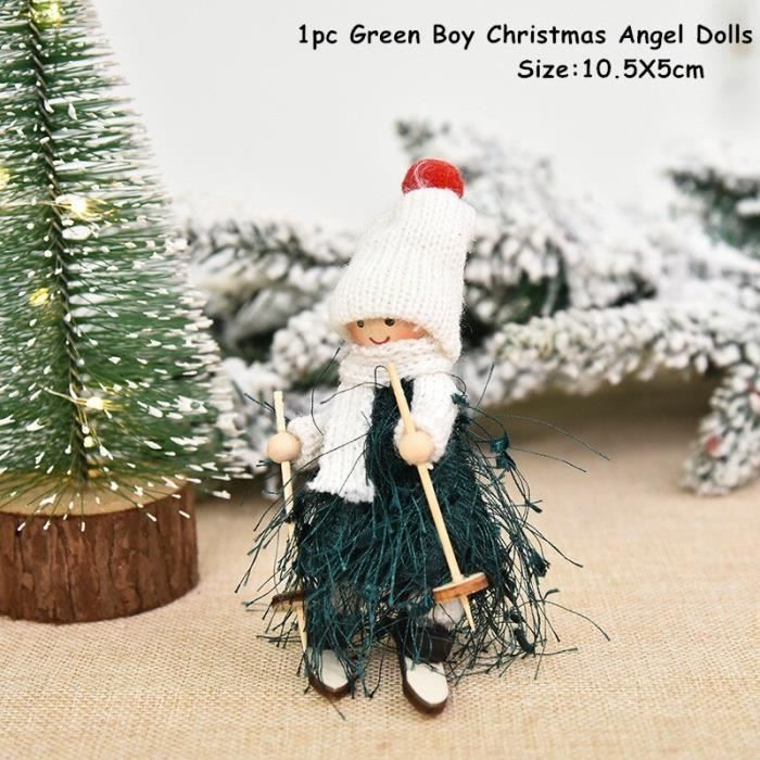 Coffret de décoration,bottes de noël pour poupée ange,chaussures de