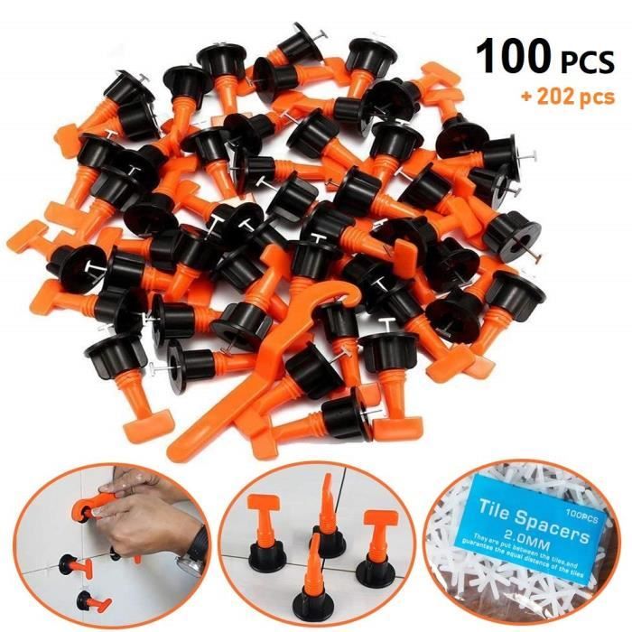 Kit de système de nivellement de carrelage réutilisable Construction céramique