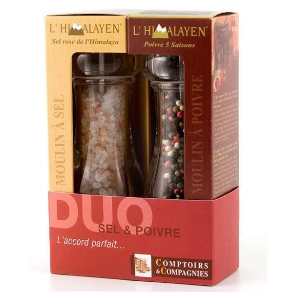Duo Sel Rose De L Himalaya Et Poivre 5 Saisons Achat Vente Saliere Poivriere Soldes Sur Cdiscount Des Le 20 Janvier Cdiscount
