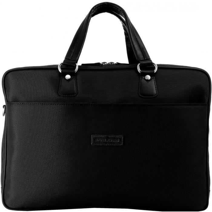 Cartable David Jones NOIR DJD74205 Noir Cdiscount Bagagerie