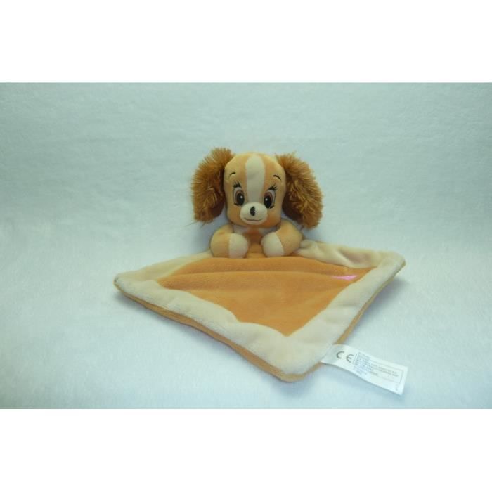 Doudou Chien Belle Et Le Clochard Plat Etat Neuf Disney Cdiscount Puericulture Eveil Bebe