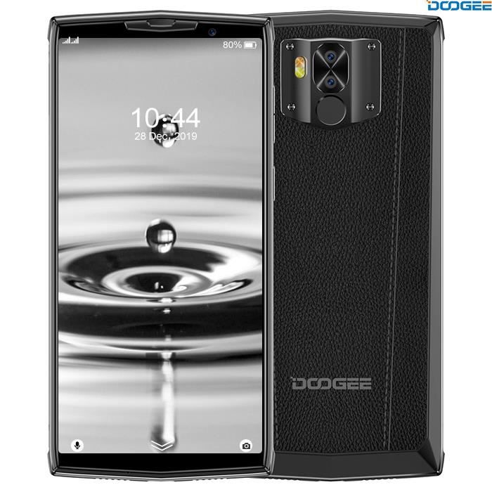 Vente Téléphone portable Smartphone DOOGEE N100 Débloqué 4Go 64Go 10000mAh Noir pas cher Vente Téléphone portable Smartphone DOOGEE N100 Débloqué 4Go 64Go 10000mAh Noir pas cher