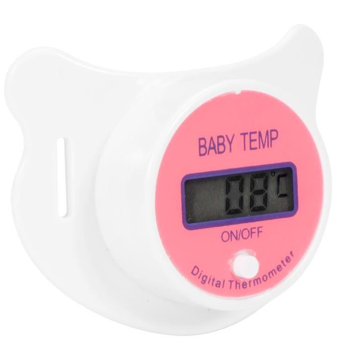 Duokon Baby Thermometer, Non Harm Pacifier Mouth Thermometers for Home