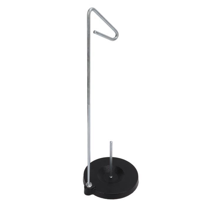 Support De Bobine Universel Pour Machine à Coudre Et à Broder - Base En Plastique Stable, Cône Unique, Réglable