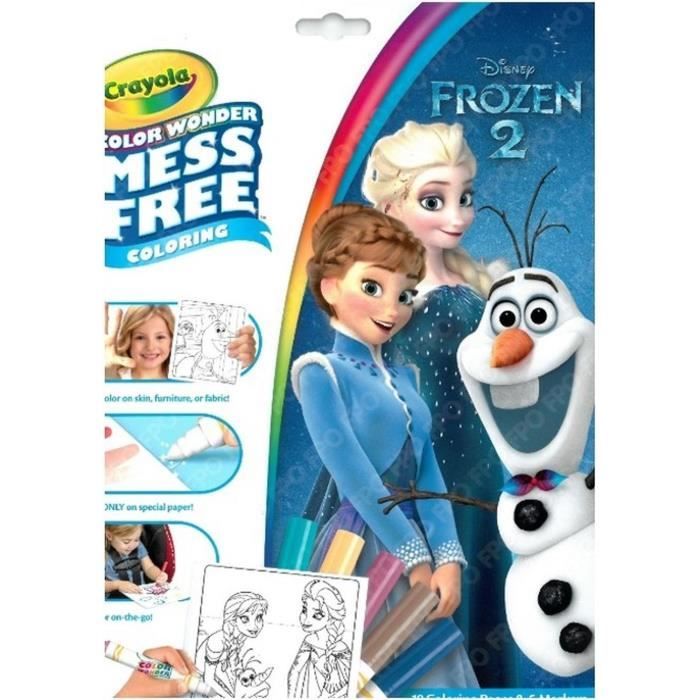 Goliath Kit Color Wonder Reine Des Neiges 2 Achat Vente Jeu De