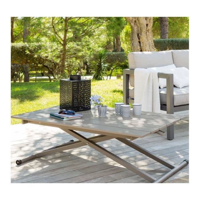 Table Reglable Venezia Cafe Hesperide 2 Hauteurs Achat Vente