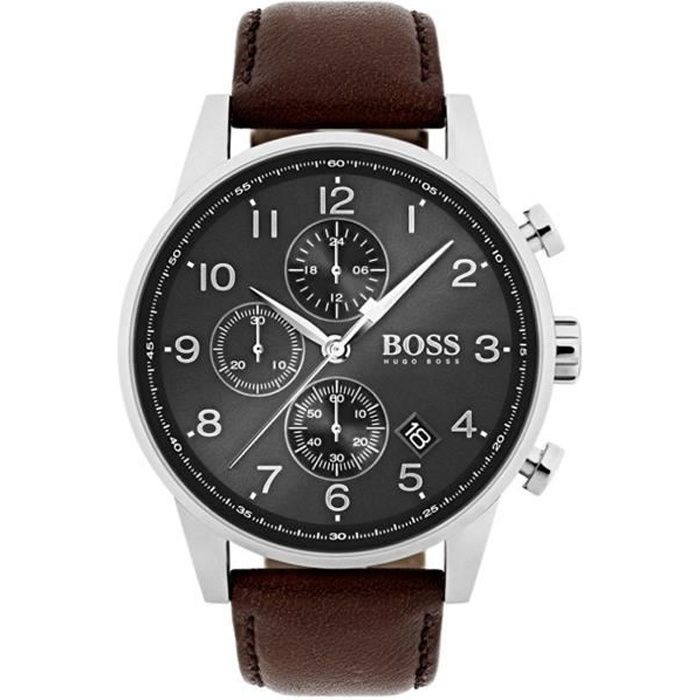 Montre - Hugo Boss - 1513494 - Cuir - Noir - Analogique