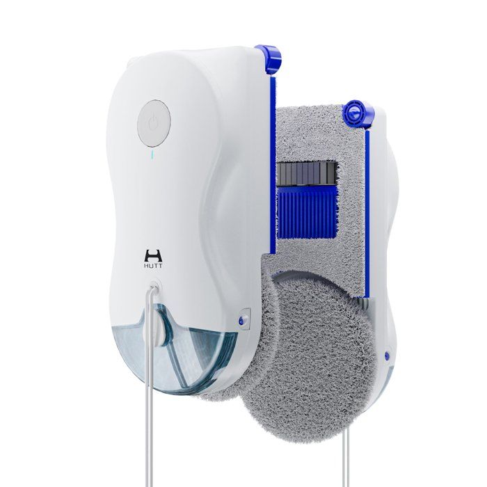 Robot de nettoyage de vitres - HUTT - Hutt W10 - 10 cm/s - Réservoir 80 ml - 65 dB - Blanc - Hutt