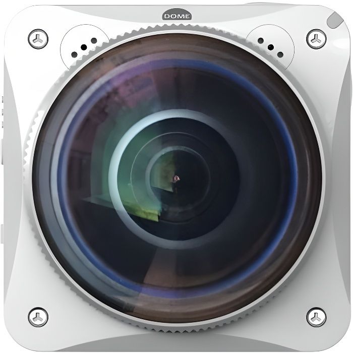 Caméra sport 360° 4K - KODAK - Blanc - Etanche - Antichoc