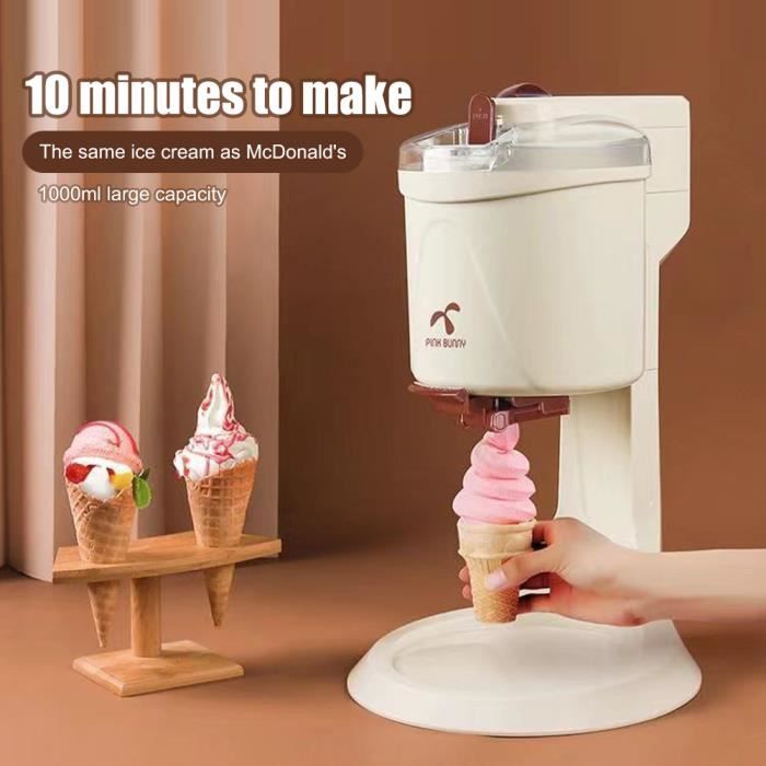 Machine à crème, Machine à glace automatique, automatique de desserts de fruits de fabricant de crème glacée d'enfants 220V