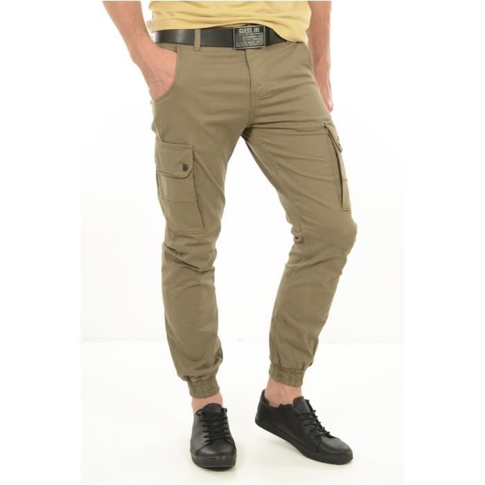 Gémo pantalon homme taille élastiquée clearance
