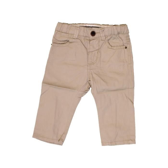 Pantalon Bebe Garcon Zara 6 Mois Beige Ete Beige Cdiscount Pret A Porter