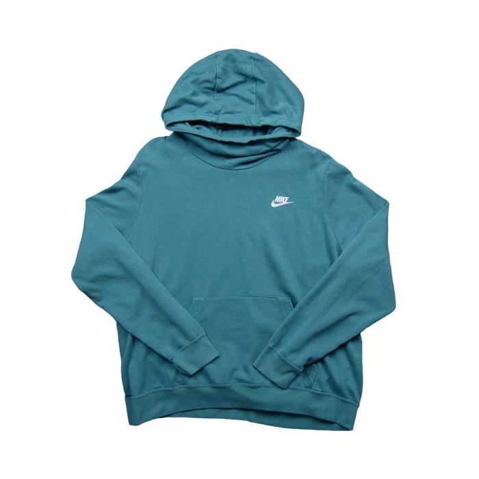 Hoodie Nike Sweat a Capuche 24127 Bleu turquoise Cdiscount Pret a Porter