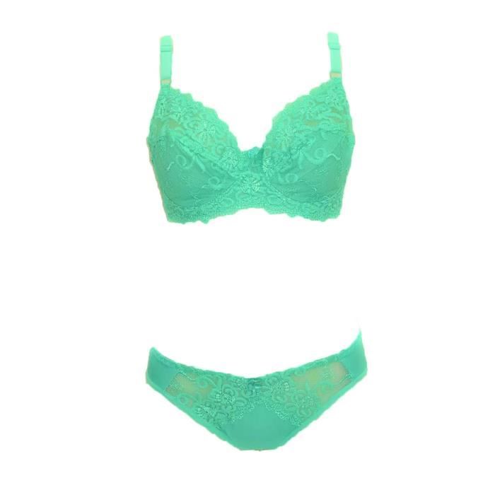 Sous vetement vert femme Clearance