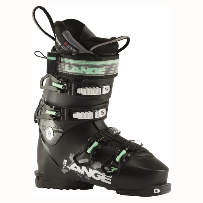 chaussures de ski lange xt3 80 w - black femme