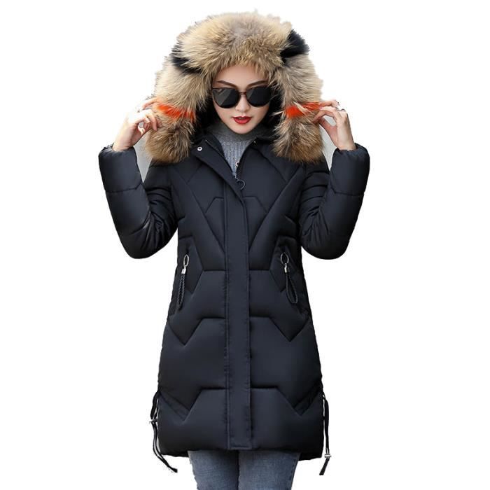 Doudoune femme fourrure cdiscount 2025