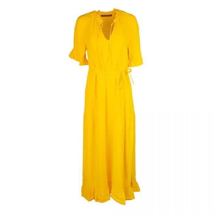 Robe jaune comptoir des cotonniers top