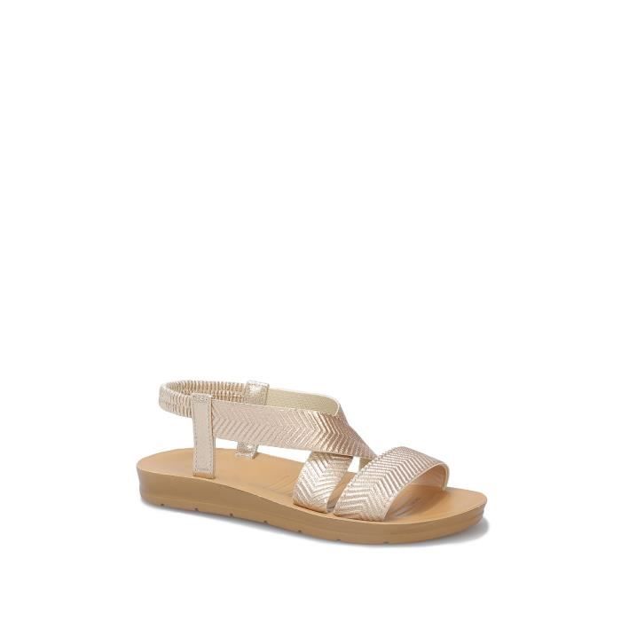 sandales avec brides elastiques