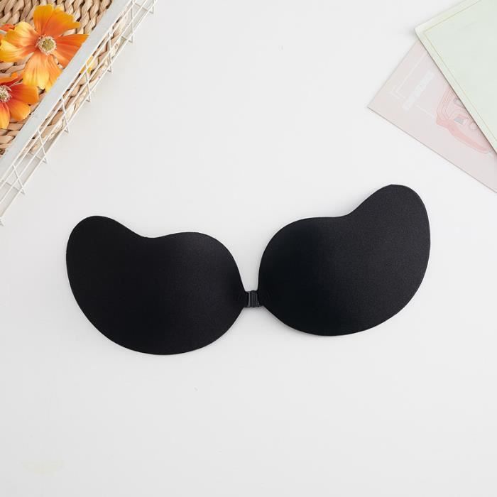 Soutien-Gorge Adhésif Silicone Invisible - Push Up Sans Bretelles - Dos Nu Et Cache-Tétons