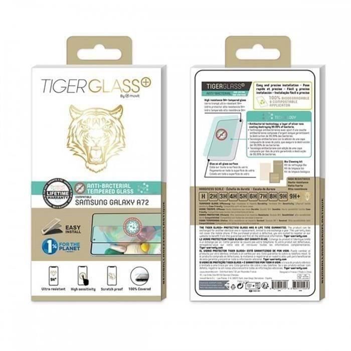 MUVITTIGER verre trempe antibacterien: Samsung Galaxy a72