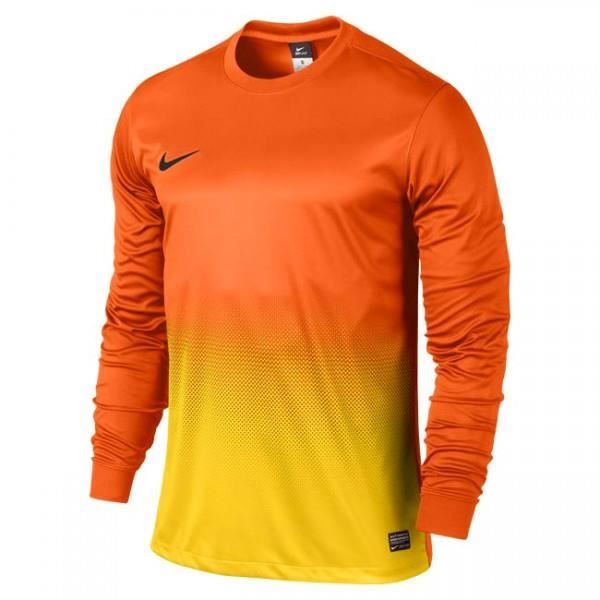 Nike Maillot manches longuesPr cision II jersey S Orange jaune