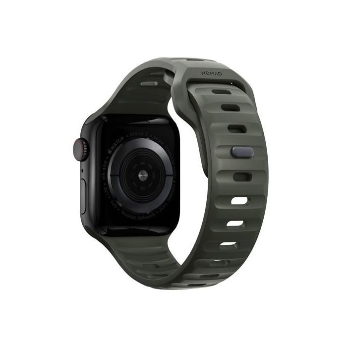 Bracelet pour Apple Watch - NOMAD - Sport Strap V2 - Caoutchouc FKM - 42/44/45/49mm - Vert