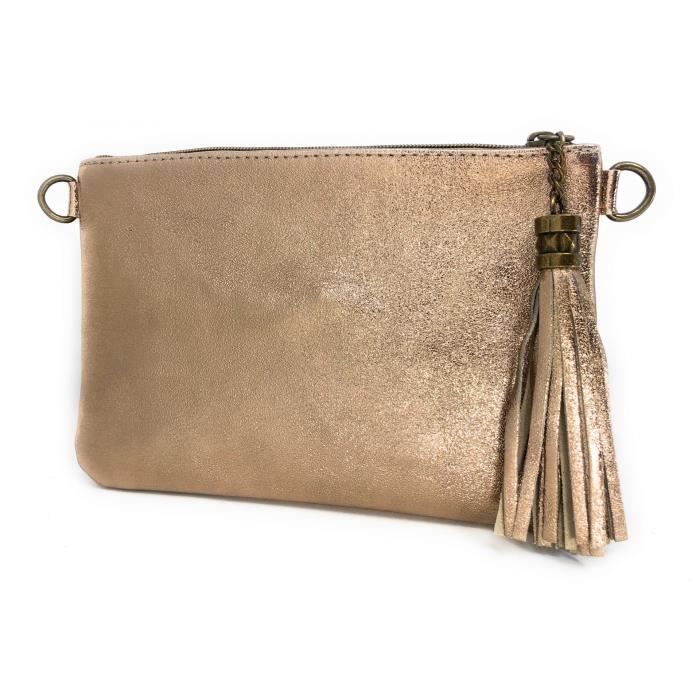 Oh My Bag Sac DorÃ© Ou ArgentÃ© Sacs Femme Sac à Main En Cuir