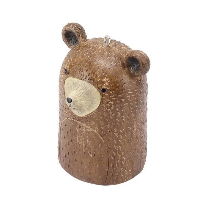 LUMOOM Lot De 9 Carillons éoliens Animaux Marins En Bois à Peindre – Kit Créatif Pour Anniversaire Enfant