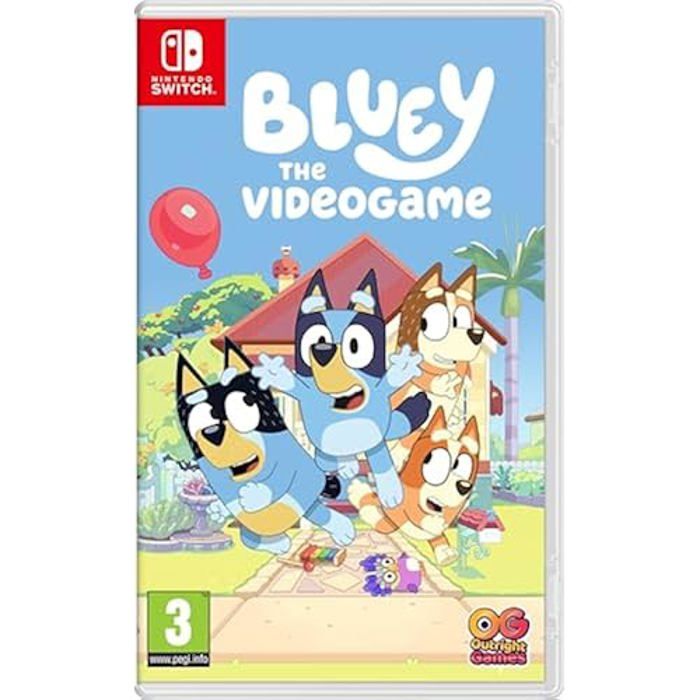 Jeu vidéo Outright Games Bluey : The Videogame Aventure 1 4 joueurs Nintendo Switch