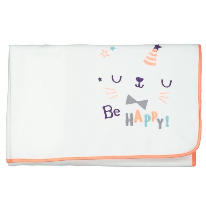 Couverture Polaire Bebe Mixte Hello 75 X 100 Cm Cdiscount Pret A Porter