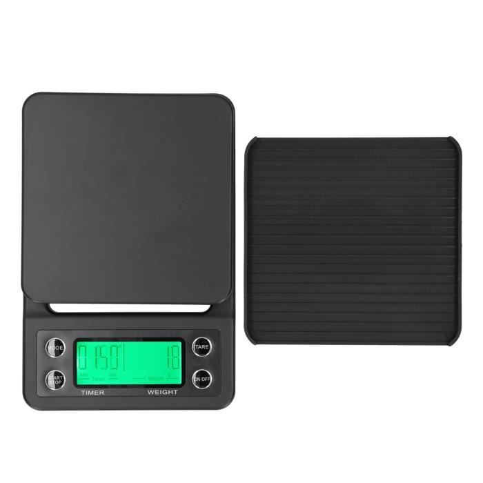 Balance Numérique De Cuisine 2000g/0.1g - Haute Précision, Affichage LED, Pour Café Ou Cuisine