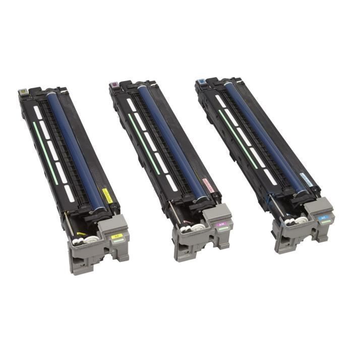 Ricoh Jaune cyan kit tambour pack de 3 pour Ricoh SP C840DN SP C842DN - vue 1