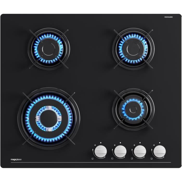 Nornward Plaque De Cuisson Gaz 4 Feuxs, Plaque Gaz 60Cm, Gaziniere Gaz
