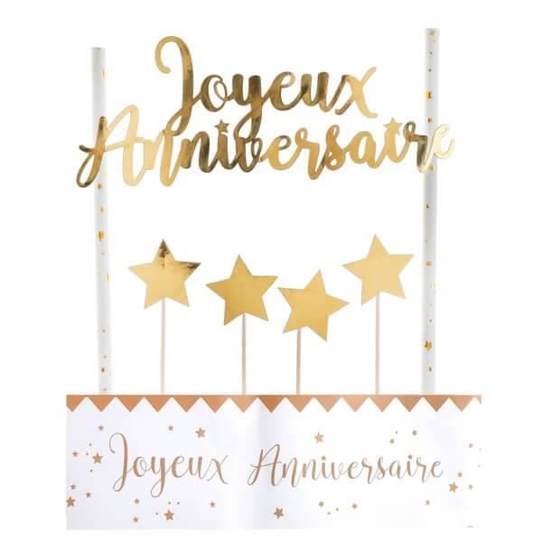 Decoration Gateau Joyeux Anniversaire Cdiscount Decoration Gateau Joyeux Anniversaire Cdiscount